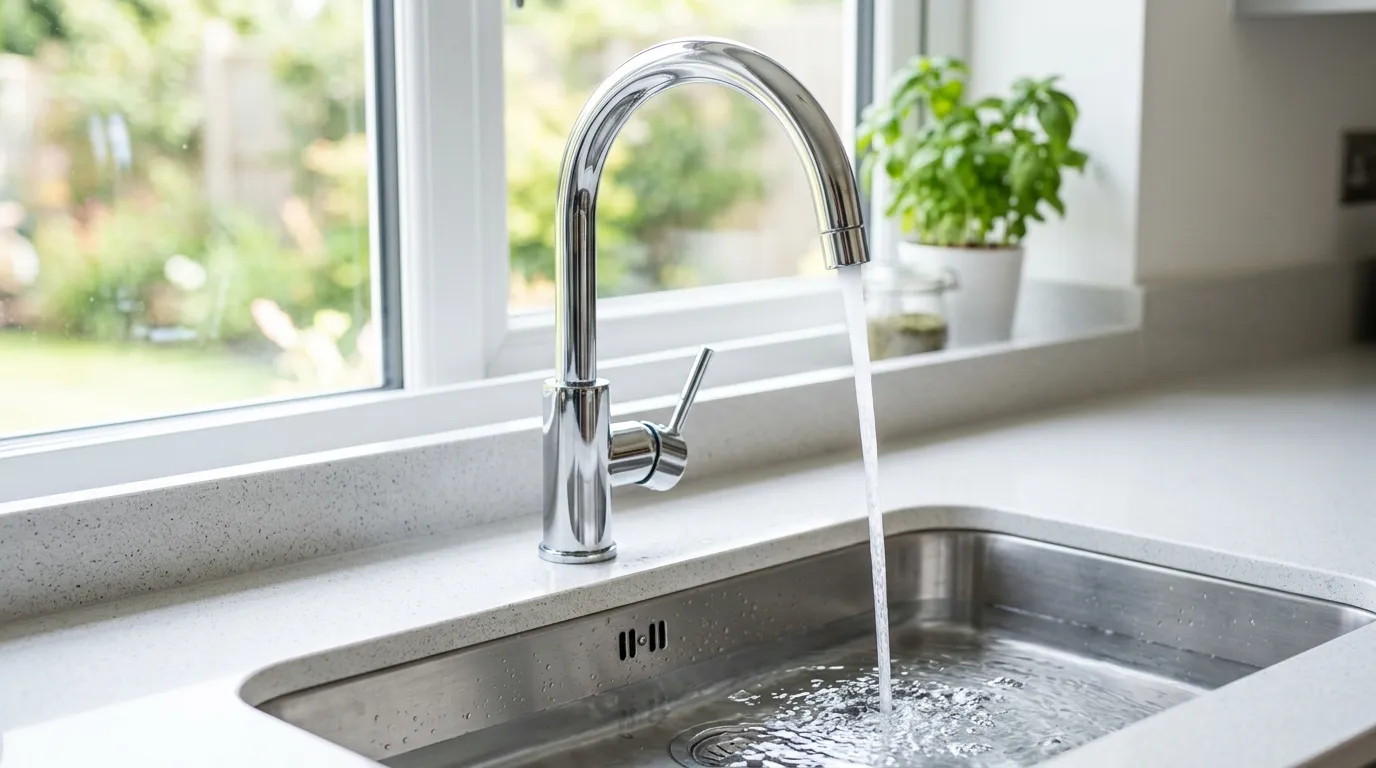 Local Plumbing Master Pros same day plumber fixing a faucet in Lindenwold, NJ